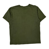 Carhartt T-Shirt - Large Green Cotton
