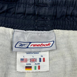 Reebok Tracksuit - Large Blue Polyester