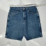 Wrangler Denim Shorts - 34W 9L Blue Denim
