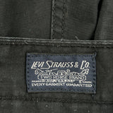 Levis Cargo Shorts - 37W 12L Black Cotton