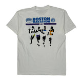 Boston Marathon Lee Graphic T-Shirt - Large White Cotton