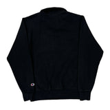 Wou Wolves Champion 1/4 Zip - Medium Black Cotton Blend