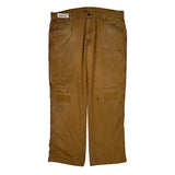 Dickies Carpenter Pants - 40W 30L Brown Cotton Blend