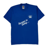 Single Stitch State Employees Combined Campaign Fruit Of The Loom Graphic T-Shirt - Medium Blue Cotton Blend