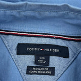 Tommy Hilfiger Shirt - Large Blue Cotton