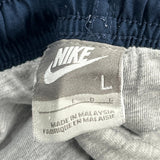 Nike Tracksuit - Large Blue Polyester