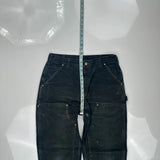 Carhartt Carpenter Trousers - 32W 30L Black Cotton