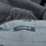 Nautica Cord Trousers - 36″ Waist Black Corduroy