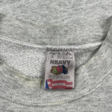Fruit Of The Loom Graphic Sweatshirt - Large Grey Cotton Blend