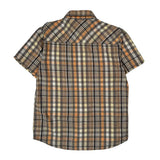 Levis Checked Short Sleeve Shirt - Large Multicoloured Cotton