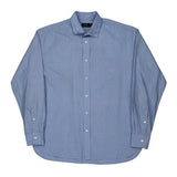 Polo By Ralph Lauren Shirt - Medium Blue Cotton