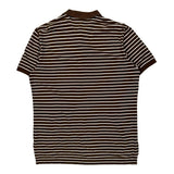 Polo By Ralph Lauren Striped Polo Shirt - XL Brown Cotton