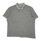 Lacoste Polo Shirt - 2XL Grey Cotton