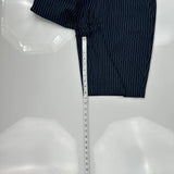 Polo By Ralph Lauren Pinstripe Chino Shorts - 36W 9L Navy Cotton