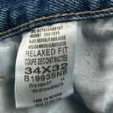 Dickies Carpenter Jeans - 32W 26L Blue Cotton