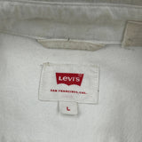 Levis Overshirt - Large White Cotton