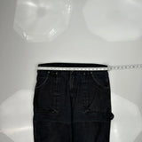 Dickies Double Knee Carpenter Pants - 38W 32L Gray Cotton