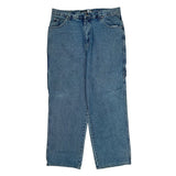 Thirty Below Cargo Carpenter Jeans - 36W 30L Blue Cotton