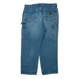 Carhartt Carpenter Jeans - 36W 30L Blue Denim