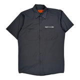 Staff Red Kap Short Sleeve Shirt - Medium Gray Polyester Blend