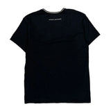 Armani Exchange T-Shirt - Large Black Cotton