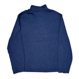 Polo By Ralph Lauren 1/4 Zip - 2XL Blue Cotton