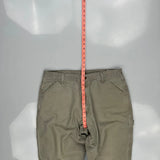 Unbranded Carpenter Trousers - 34W 30L Grey Cotton