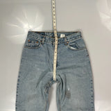 Levis Jeans - 28W UK 8 Light Wash Cotton