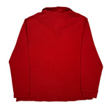 Polo By Ralph Lauren 1/4 Zip - XL Red Cotton