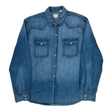 Levis Denim Shirt - 2XL Blue Denim