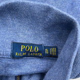 Polo By Ralph Lauren 1/4 Zip - XL Blue Cotton