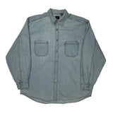 Levis Denim Shirt - XL Light Wash Cotton
