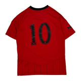 Phoenix Rising 2022/23 Home Shirt Adidas Striped Football Shirt - Large Red Polyester