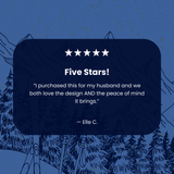 Electric Blue Backcountry Ski iPhone 14 Pro Case