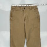 Carhartt Trousers - 30W 30L Beige Cotton