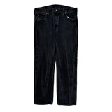 501 Levis Jeans - 36W 30L Black Cotton
