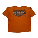 Racing Nascar T-Shirt - XL Orange Cotton