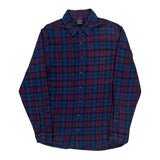 Oakley Checked Flannel Shirt - Small Multicoloured Cotton