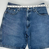 Quiksilver Denim Shorts - 29W 8L Dark Wash Cotton