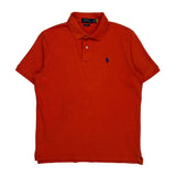 Polo By Ralph Lauren Polo Shirt - Small Orange Cotton