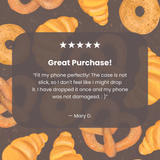 Chocolate Brown Baked Goodies Samsung Galaxy S23+(Plus) Case