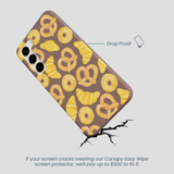 Chocolate Brown Baked Goodies Samsung Galaxy S23+(Plus) Case