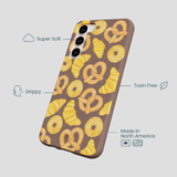 Chocolate Brown Baked Goodies Samsung Galaxy S23+(Plus) Case