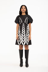 Dress Gracia Dress Black-White