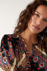 Blouse Jedi Bleu-Nuit