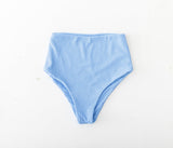 Textured Allium Recycled Bamboo Ring , High Waisted, High Leg Bikini Bottom