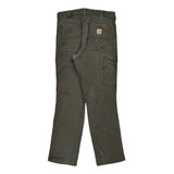 Carhartt Carpenter Pants - 33W 34L Gray Cotton