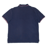 LACOSTE LIVE Mens Polo Shirt Blue L