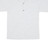 REEBOK Mens Polo Shirt Grey M