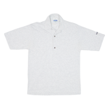 REEBOK Mens Polo Shirt Grey M
